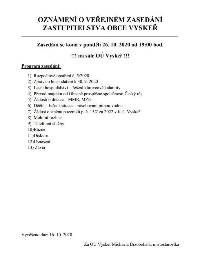 Zasedani 26102020