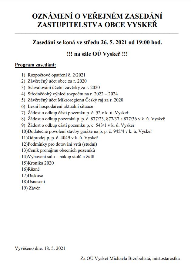 Zasedani 26052021