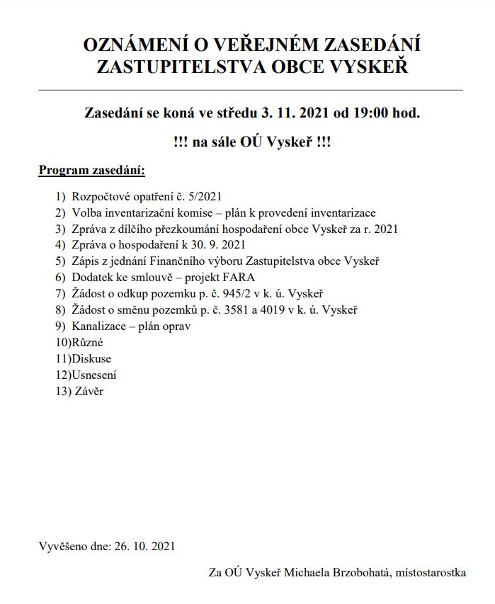Zasedani 27102021