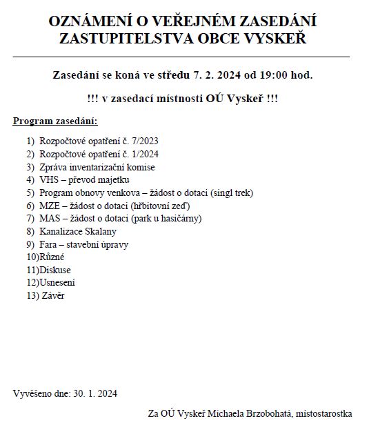 Zasedání 07022024