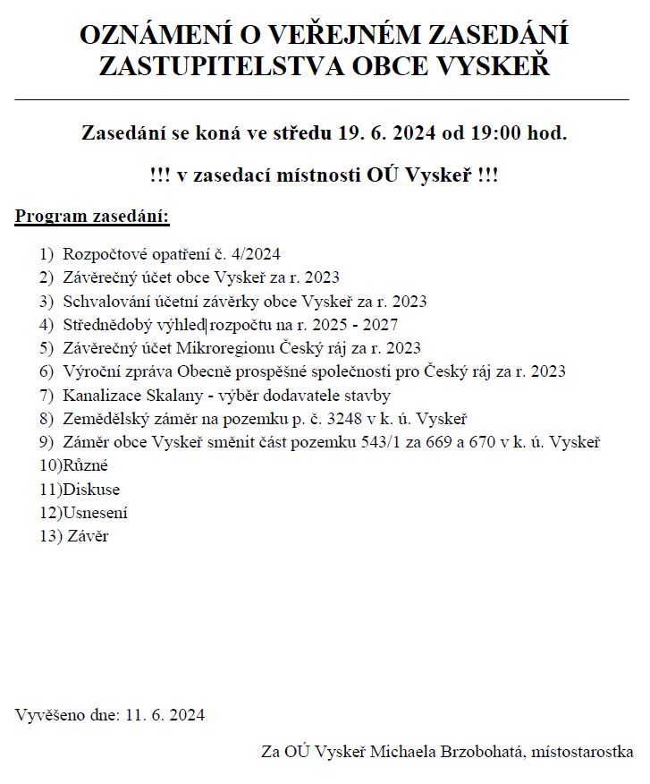 Zasedání 19062024