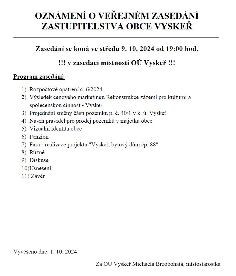 Zasedání 01102024