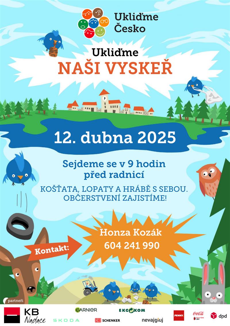 Úklid obce 2025