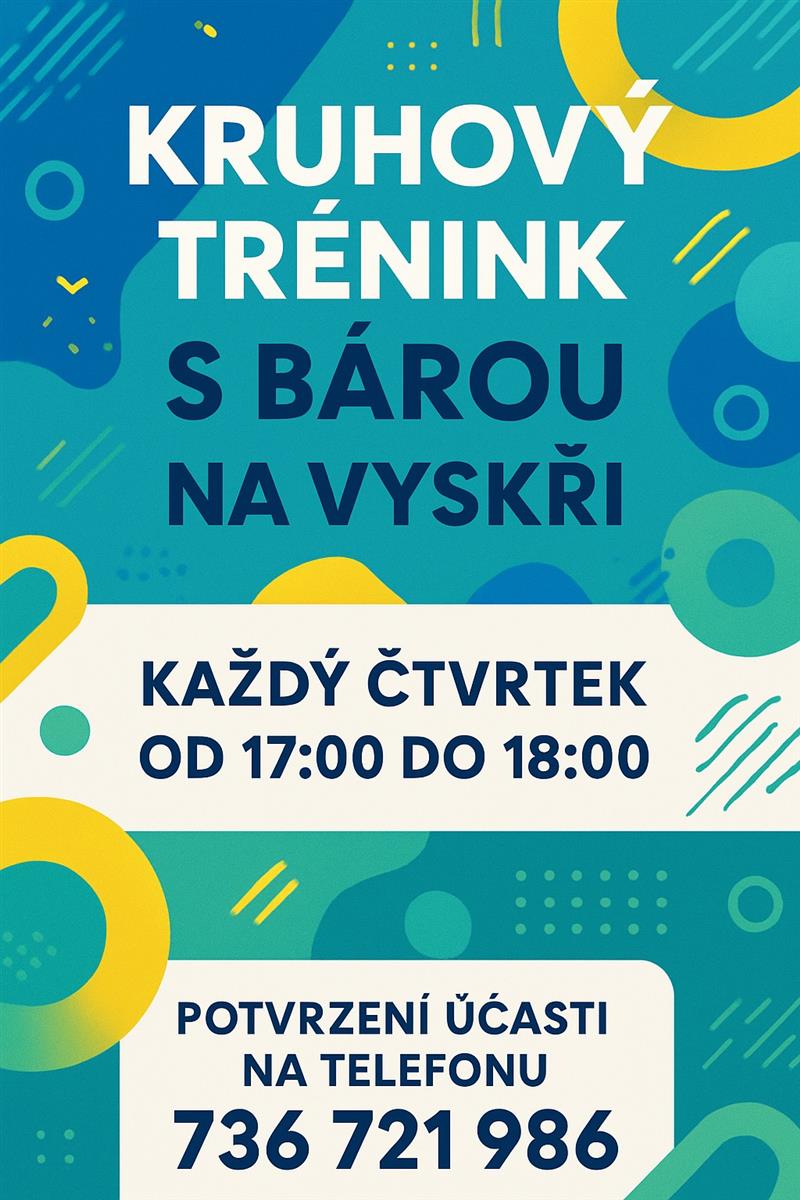 Trénink Bára 2025