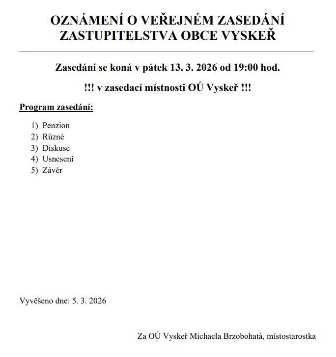 Zasedání 13032026