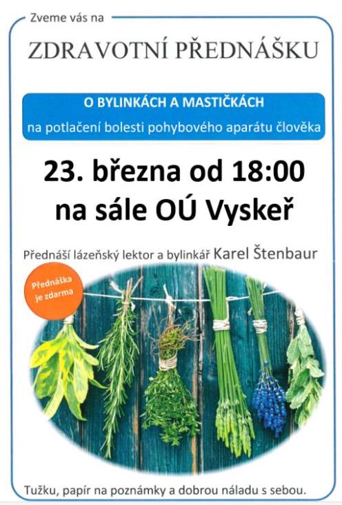 Přednáška bylinky 2026